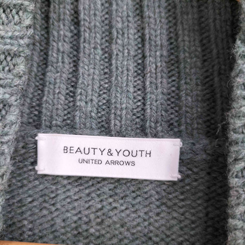 ビューティーアンドユースユナイテッドアローズ BEAUTY & YOUTH UNITED ARROWS FINEWOOLワイドタートルネックニットプルオーバー レディース