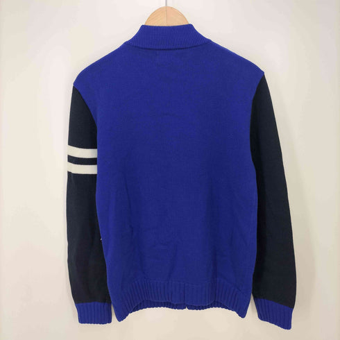 ポロバイラルフローレン Polo by RALPH LAUREN ビックポニー コットン ジップニット ドライバーズニット レディース JPN:L