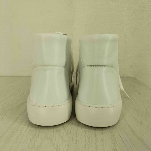 ギンザヨシノヤ GINZA Yoshinoya レザー サイドジップ ハイカット スニーカー レディース JPN:23.5