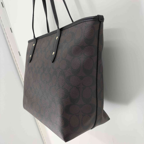 コーチ COACH シグネチャー シティジップ トート バッグ レディース