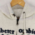 アバクロンビーアンドフィッチ Abercrombie & Fitch ロゴ 裏ボア ジップアップパーカー メンズ import:L