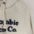 アバクロンビーアンドフィッチ Abercrombie & Fitch ロゴ 裏ボア ジップアップパーカー メンズ import:L