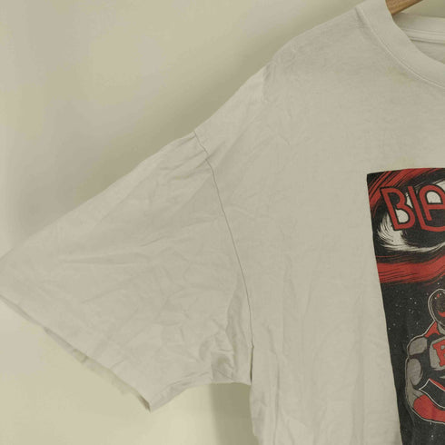 アニメ キャラクター プリント クルーネック Tシャツ メンズ JPN:XXL
