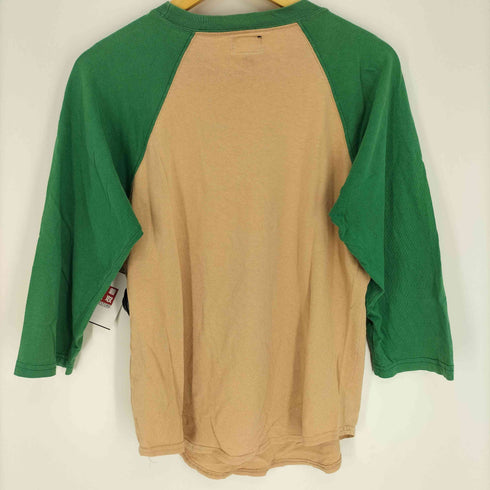 ステューシー Stussy 90S USA製 紺タグ Sロゴ Q/S ラグランスリーブ Tシャツ メンズ import:S
