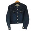 セシルマクビー CECIL McBEE ノーカラーデニムジャケット レディース M