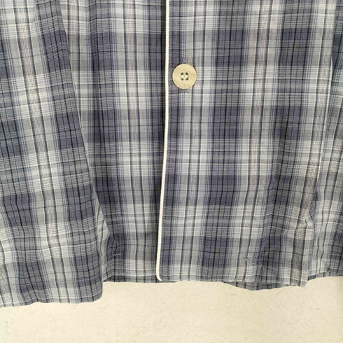 ジャンニヴァレンティノ GIANNI VALENTINO ロゴ刺繍パジャマシャツ メンズ LL