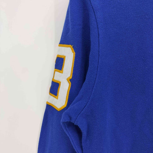 ポロバイラルフローレン Polo by RALPH LAUREN ビッグポニー 刺繍 長袖 ポロ シャツ レディース L(14-16) 160/80