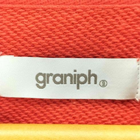 グラニフ graniph 裏毛ハーフジップスウェット レディース import:M