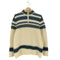 ランズエンド LANDS END ノルディック柄 ハーフジップニット メンズ import:M