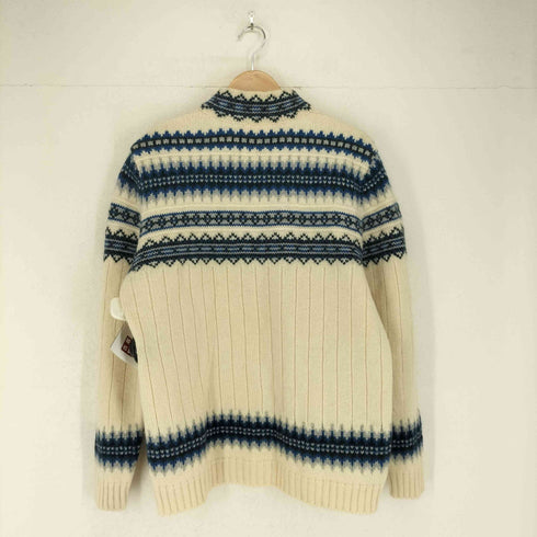 ランズエンド LANDS END ノルディック柄 ハーフジップニット メンズ import:M