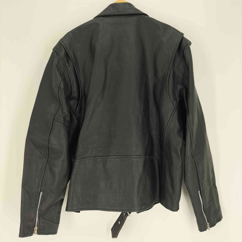 ROCKY MOUNTAIN HIDES バッファロー レザー ダブル ライダース ジャケット メンズ import:L