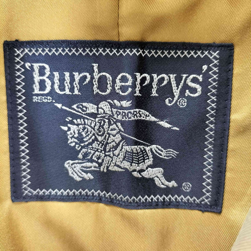 バーバリーズ BURBERRYS 英国製 ノバチェックライナー付き 裏地ノバチェック 比翼ステンカラーコート メンズ