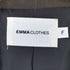 エマクローズ EMMA CLOTHES チェックオーバーサイズトレンチコート メンズ FREE