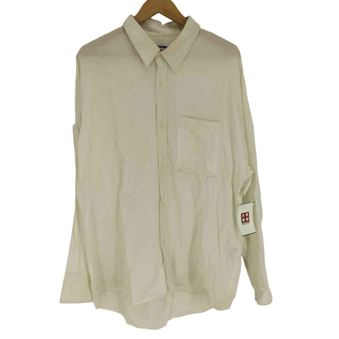 アタッチメント ATTACHMENT 24SS RY/NY LAWN OVERSIZED L/S SHIRT RY/NYローン オーバーサイズドL/Sシャツ メンズ JPN:3