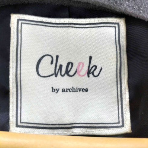 チーク cheek 山羊革 ダブルライダースジャケット レディース JPN:M