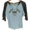 ハードロックカフェ Hard Rock Cafe 90-00s アーチロゴ プリント ラグランスリーブ Tシャツ Y2K メンズ