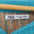 ザラ ZARA クロシェ編み ポロシャツ メンズ import:L