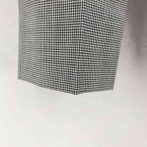 ユニバーサルランゲージ UNIVERSAL LANGUAGE 千鳥格子柄ウール2タックスラックスパンツ メンズ JPN:L