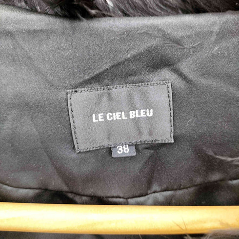 ルシェルブルー LE CIEL BLEU フロントホック ターキーファー コート レディース JPN:38
