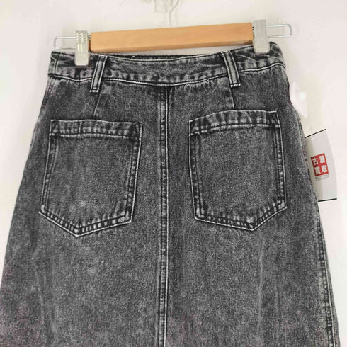 ヘザー Heather デニムスリットロングスカート レディース JPN:S
