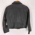 DOMENICO+SAVIO GOAT LEATHER RIDERS ゴートスキン レザーダブルライダースジャケット レディース 36