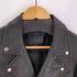 DOMENICO+SAVIO GOAT LEATHER RIDERS ゴートスキン レザーダブルライダースジャケット レディース 36