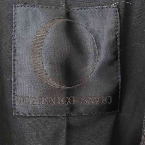 DOMENICO+SAVIO GOAT LEATHER RIDERS ゴートスキン レザーダブルライダースジャケット レディース 36