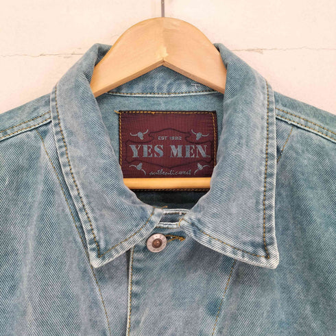 YES MEN 半袖トラッカージャケット メンズ