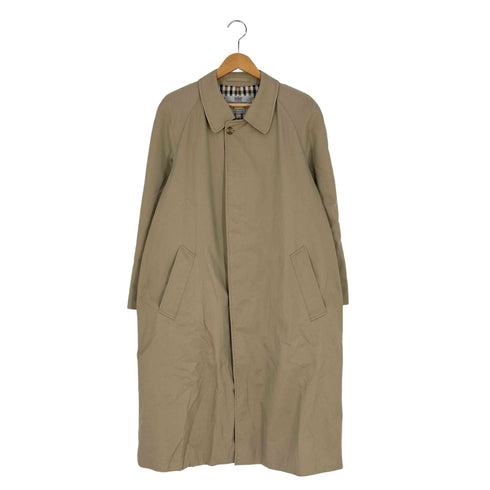 アクアスキュータム AQUASCUTUM イングランド製 チェックライナー ステンカラーコート メンズ