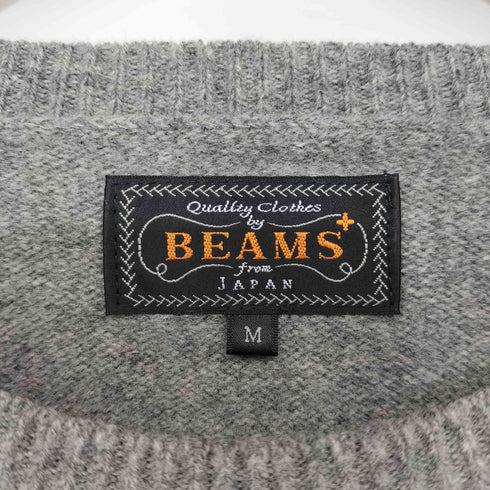 ビームス BEAMS Crew 9Gクルーネックニット メンズ