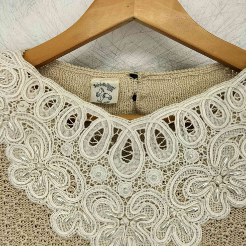 soiree de hiromi コットンリネン s/s ニット レディース