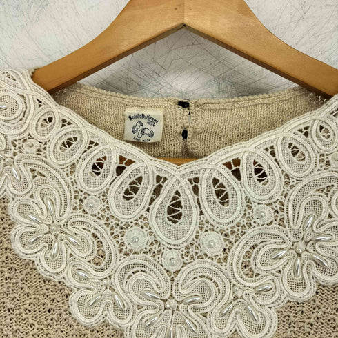 soiree de hiromi コットンリネン s/s ニット レディース