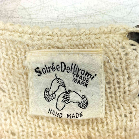 soiree de hiromi コットンリネン s/s ニット レディース