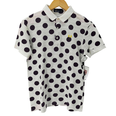 フレッドペリー FRED PERRY 水玉 ドット ポロシャツ メンズ import:M