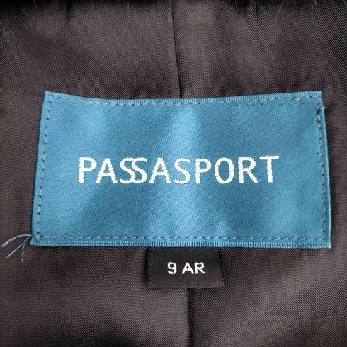 passa sport ラビットファー ダウンコート レディース 9ar