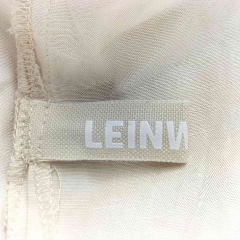 ラインヴァンド LEINWANDE ロングシャツワンピース レディース