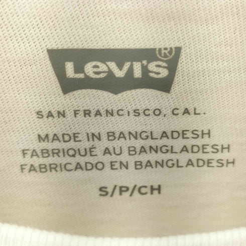 リーバイス Levis フロントプリント L/S Tシャツ メンズ JPN:S