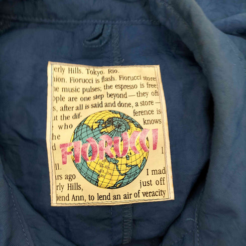 フィオルッチ FIORUCCI ナイロン ステンカラー コート メンズ