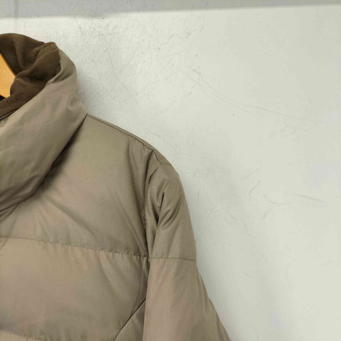 cher squre 裏地レオパード ダウンジャケット レディース LL