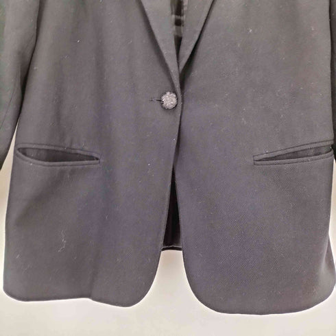 サグハーバー SAG HARBOR ナイロン混 ウール1Bテーラードジャケット レディース 12P