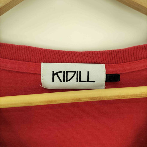 キディル KIDILL 18AW 秩序刺繍 オーバーサイズ Tシャツ メンズ