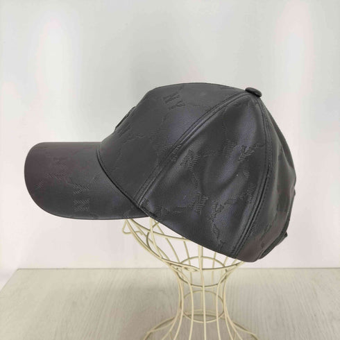 エムエルビーコリア MLB KOREA DIA MONOGRAM LEATHER EMBO STRUCTURED BALL CAP NEW YORK メンズ FREE