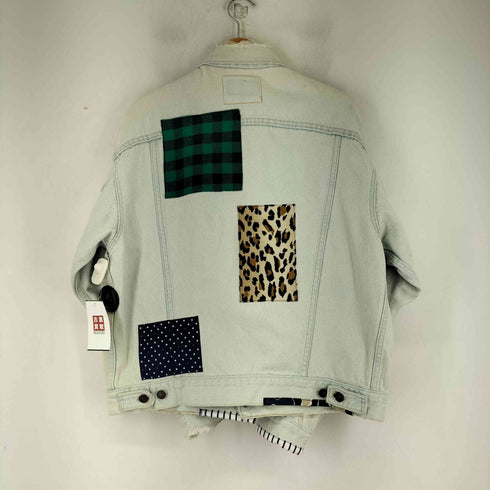 アウェイク Awake NY Trucker Jacket パッチワークデニムジャケット メンズ JPN:L
