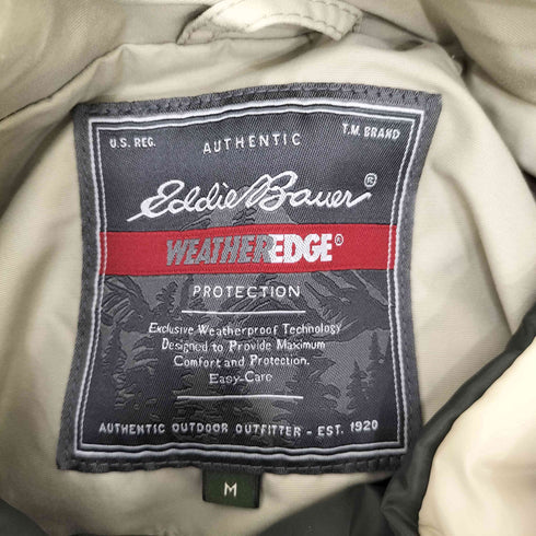 エディーバウアー Eddie Bauer WEATHER EDGE 中綿 フーデッド マウンテンジャケット コート メンズ import:M