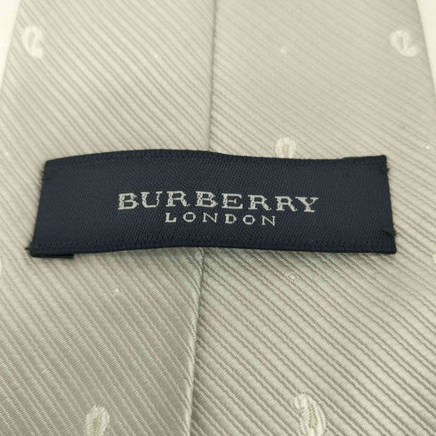 バーバリーロンドン BURBERRY LONDON 総柄デザイン シルク ネクタイ メンズ
