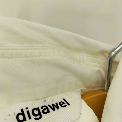 ディガウェル DIGAWEL ニット 異素材切替 L/S シャツ メンズ JPN:1