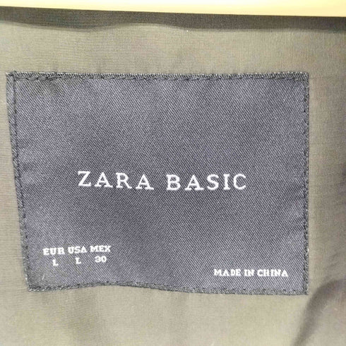 ザラ ZARA Aラインベルトデザインダウンコート レディース JPN:L