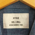ハイク HYKE WETHER MILTARY SHIRT WITH SHEER SLEEVES レディース JPN:1