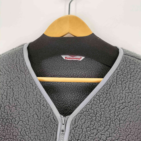バテンウエア Battenwear USA製 ボアフリースカーディガン メンズ import:S