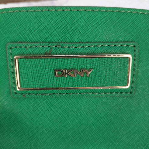 ダナキャランニューヨーク DKNY 2WAY ロゴチャーム レザートートバッグ レディース